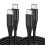 Καλώδιο φόρτισης USB C σε USB C 6FTPack2 για συμβατότητα με Samsung S22/S21/S21Plus/S21Ultra5G/S20S20+/S21FE, Note20 1