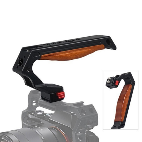 Universal Photography Άνω λαβή μεταφοράς γρήγορης απελευθέρωσης, ξύλινη λαβή γλάστρας, 2