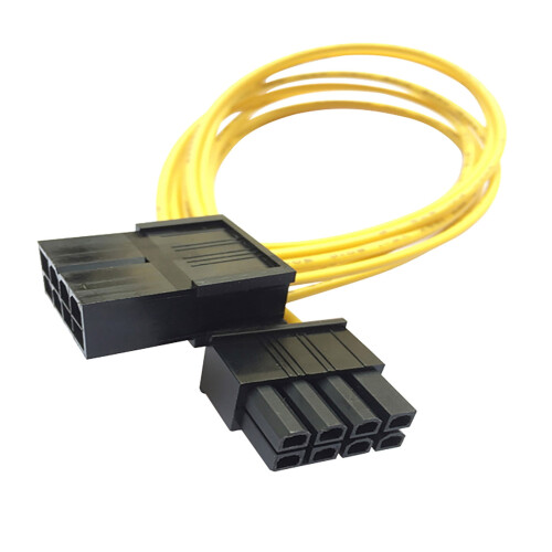 Kiplyki WholesaleΚαλώδιο επέκτασης τροφοδοσίας PCIE 8 ακίδων για κάρτα γραφικών GPU PCI-Express 1