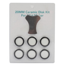 Kit de disque en céramique de 20 mm pour brumisation haute efficacité dans les humidificateurs. Clé incluse.