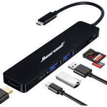 USB C Hub,USB C Hub Multi-Port Adapter for MacBook Pro/Air M1 M2, 4K HDMI USB C Dock Dongle for compatible with iPad