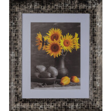 3" Polystyrene Modern Contemporary Picture Frame by WholesaleArtsFrames-com 13x13, 1183 Series Chessboard Silver & Pewter - Made In USA