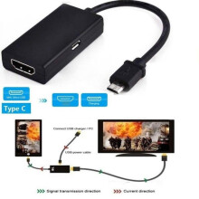 Universal Mhl Micro Usb To Hdmi Cable 1080 P Hd Tv Adapter For Android Phones