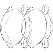 Case for compatible with Samsung Galaxy Watchung Galaxy Watch 5/4 40mm, 2-Pack Screen Protector Full Around Face Cover Replacement Accessories