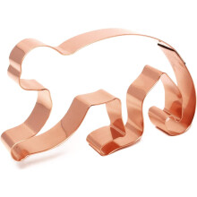 Capuchin Monkey Zoo Animal Cookie Cutter 4.4 X 2.5 inches - Handcrafted Copper Cookie Cutter