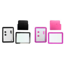 Locker Accessories for Girls, 2PCS Locker Organizer Supplies with Whiteboard, Mirrors, compatible with School Locker Decoration