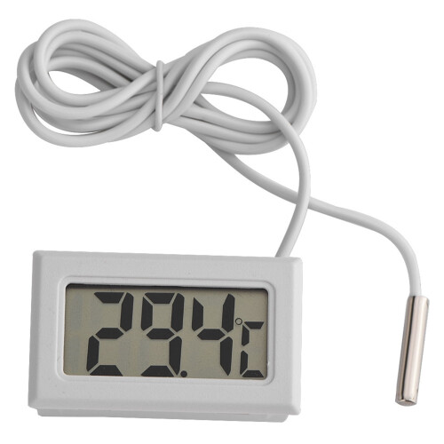 East buy Digital Thermometer,Mini LED Display Digital Temperature Meter Probe Sensor Digital LCD Thermometer