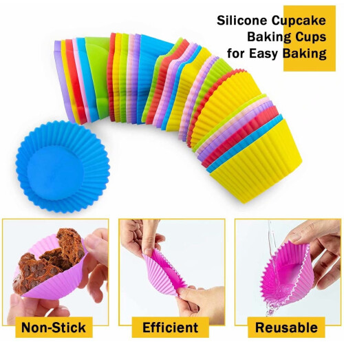 Artrylin 24-Cup Non-stick Silicone Muffin Pan 2