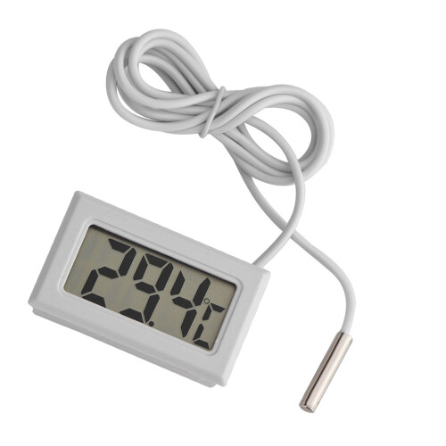 East buy Digital Thermometer,Mini LED Display Digital Temperature Meter Probe Sensor Digital LCD Thermometer 1