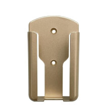Gold Remote Control Holder Rack Wall Mount Organizer for Air Conditioner with Adhesive Installation