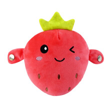 Stuffed Doll Fruit Shape Happy Interaction Touch Sensitive Rich Sound Entertainment Strawberry Banana Carrot Baby Music Interactive Toy Kids Supply