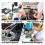Mosiee Digital Multimeter Tester,4000 Count Voltage Tester,Auto-Ranging TRMS Volt Meter 2