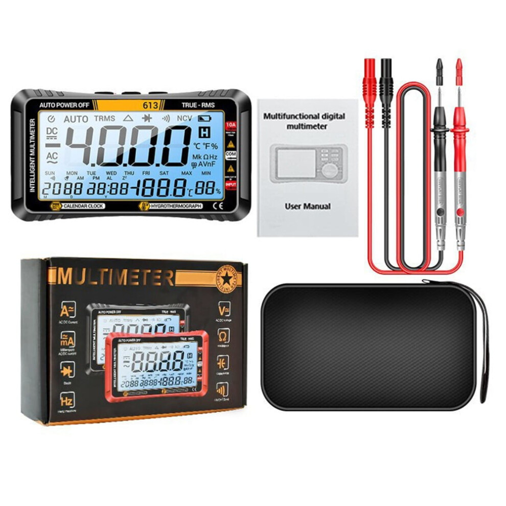 Mosiee Digital Multimeter Tester,4000 Count Voltage Tester,Auto-Ranging Trms Volt Meter 9071309690040