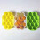 Leaveforme Mini Honeycomb Shape Silikon Iskubsform Maker för Kök 1