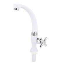 Robinet d'eau froide monocommande Fyearfly, filetage extérieur G1/2", type simple, pour salle de bain, cuisine, évier et lavabo.