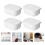 Boîtes à goûter Guangmc4 étanches de 100 g avec couvercles, blanches 6