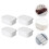 Boîtes à goûter Guangmc4 étanches de 100 g avec couvercles, blanches 5
