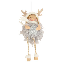 Vente de décorations de Noël XIUH ! Ornements en peluche, décorations à suspendre pour sapin de Noël, décorations de fêtes, liquidation