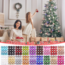 CHGBMOK Boules de Noël - 24 pièces - Décorations festives pour sapin de Noël, mariages et fêtes - Boules à suspendre (6 cm, blanches)