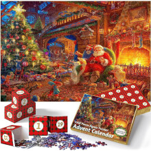 Calendrier de l'Avent Ozmmyan 2023, puzzle de 24 jours avec plus de 1000 scènes à colorier pour enfants et adolescents - idéal pour les cadeaux de