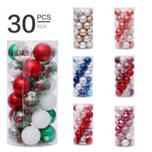 30 décorations pour sapin de Noël, boules brisées, ornements pour fêtes de mariage, compatibles avec kkbbma