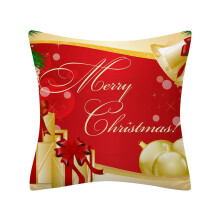 Housse de coussin longue Liuanngg en solde - Housse de coussin de Noël à paillettes en polyester - Décoration intérieure