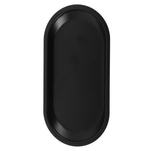 Ensemble de 4 plateaux à bijoux noirs décoratifs pour coiffeuse 1