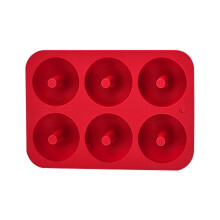 Ausyst Kitchen Gadgets Silicone Donut Baking Pan Non-Stick Mold Dishwasher Decoration Tools Clearance