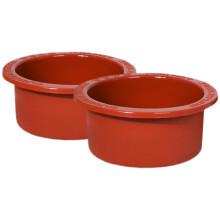 2 stampi per torte in silicone, teglie rotonde per torte, piccole teglie in silicone per torte