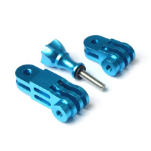 Braccio girevole regolabile e resistente per GoPro Series, realizzato in robusto alluminio per immortalare l'azione negli sport estremi.