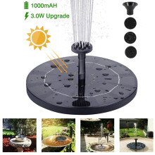 NUAHRHY Solar Fountain Pump Solar Floating Water Fountain Solar Fountain Garden Lawn for Garden Pond Pool, Bird Bath, Back Yard