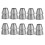 10pcs Metal Tapered Axe Handle Wedges for Secure Axe Head Fit and Quick Handle 1