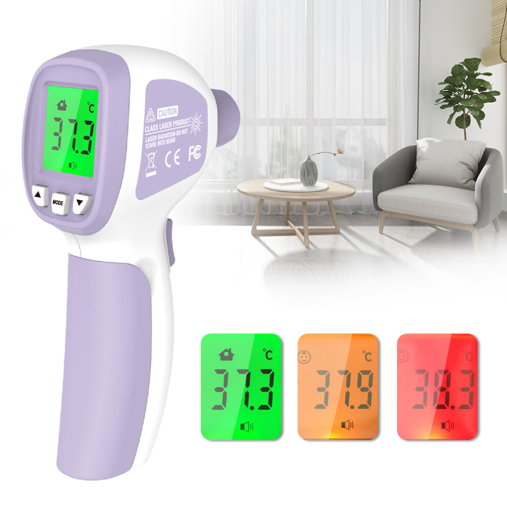 LCD Digital Infrared Thermometer with Dual Mode and Fever Alert