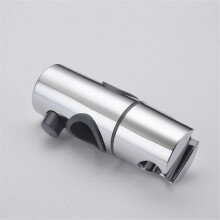 Shower Rail Slider Holder Adjustable 24mm Electroplated ABS Bracket for Handheld Shower