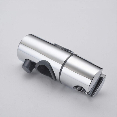 Shower Rail Slider Holder Adjustable 24mm Electroplated ABS Bracket for Handheld Shower