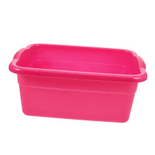 Large Plastic Wash Basin for Laundry and Foot Soaking Tub with Durable Easy Clean Design