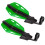 Universal Motorcycle Hand Guard 7/8in 22mm ABS Fall Resistant Protector Green 1