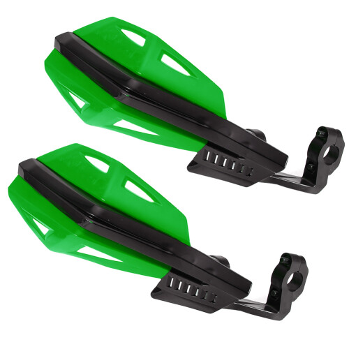 Universal Motorcycle Hand Guard 7/8in 22mm ABS Fall Resistant Protector Green