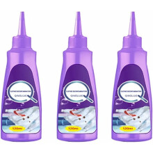 Laundry Stain Remover with Enzyme Power Clean for Clothes and White Shirts, Fast Low Foam 3PCS