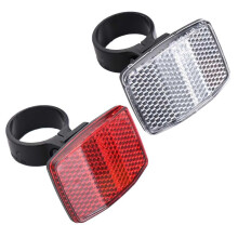 Bike Reflectors Front and Rear Set for Handlebar and Seatpost, Visibility Safety Kit Fits Most Bikes