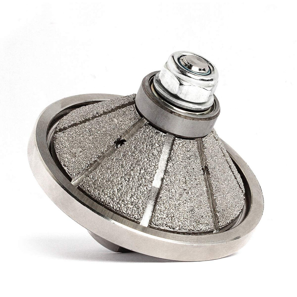Diamond Profile Grinding Wheel E Shape 65Mm Vacuum Brazed For Granite Marble Concrete Countertop 9164114642059