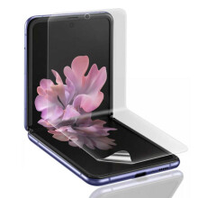 Συμβατό με το Samsung Galaxy Z Flip4 Προστατευτικό οθόνης από πλαστικό TPU διαφανές