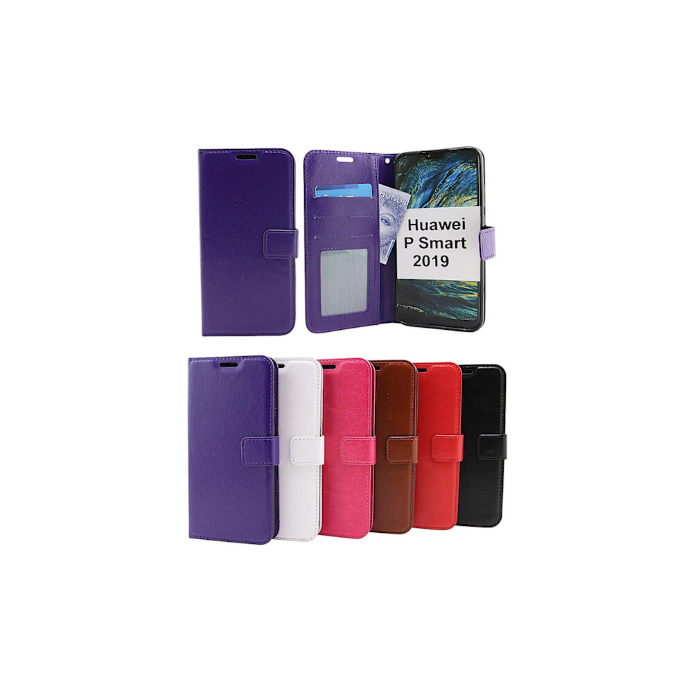 Crazy Horse Wallet Compatible With Huawei P Smart 2019 Black 9395123994130