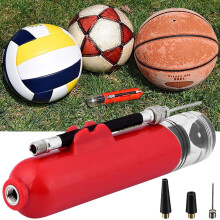 Mehrzweck-Handballpumpe mit Zwei-Wege-Pumpfunktion, tragbarer Mini-Inflator für Basketball, Fußball - kompatibel mit verschiedenen Bällen