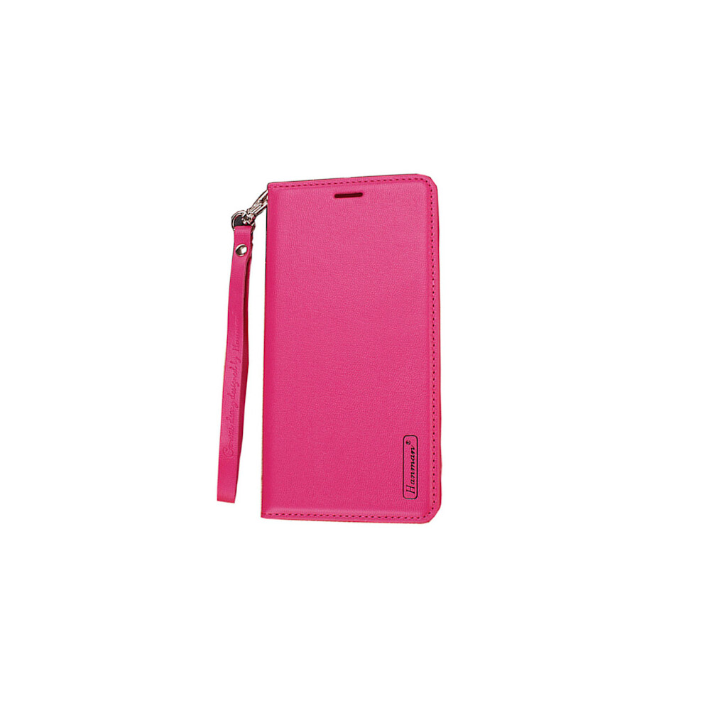 Compatible With Samsung Galaxy A13 4G - Stylish Hanman Wallet Case Rose Red 9395123994185
