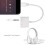 Adattatore per ricarica e cuffie – da Lightning a 3,5 mm e porta Lightning 3