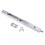 Fechadura de segurança embutida TUMALL para portas francesas - 25 cm (10 polegadas), modelo padrão. 1