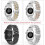 Συμβατό με Apple Watch με Apple Watch4 - 44mm - Κομψό ατσάλινο μπρασελέ Χρυσό 2
