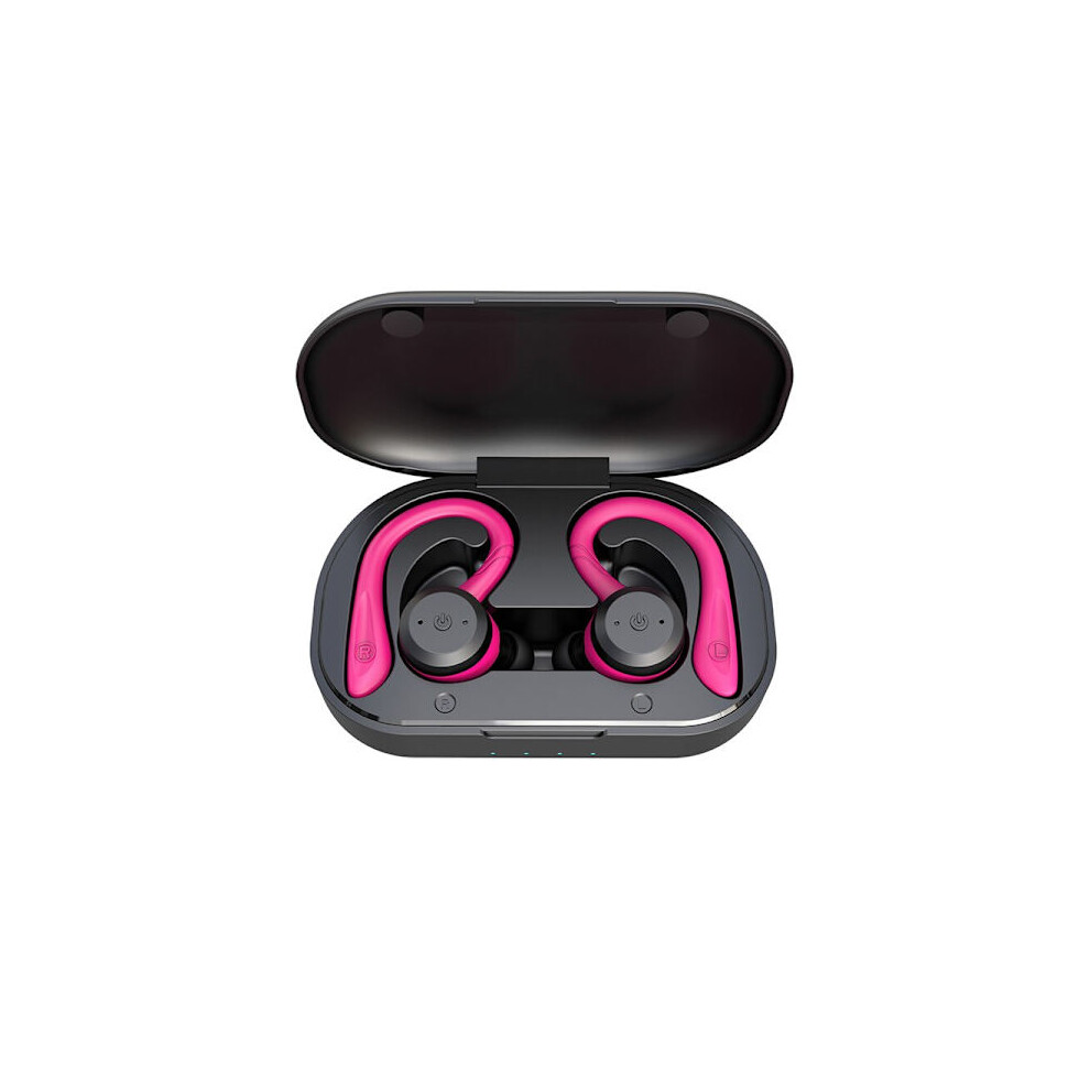 Tws Pro Bluetooth Headphones Stereo Bass Headset Noi Red 9395123994543