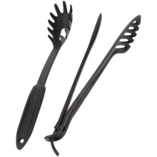1 ensemble de cuillères à spaghetti réutilisables, pince à pâtes multifonctionnelle pour la cuisine et les nouilles